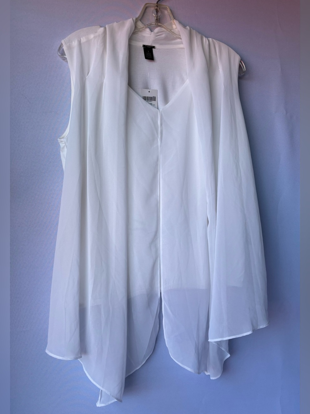 Black Label White chicos chiffon Camisole